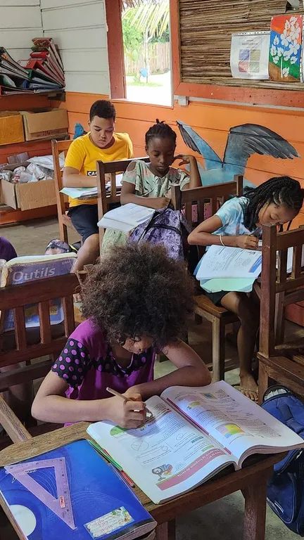 Élèves en classe